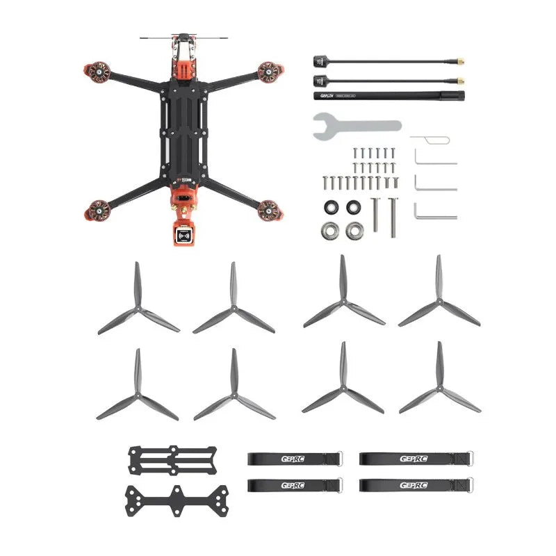 GEPRC MOZ7 V2 DJI O4 Pro HD 6S BNF Crossfire + GPS