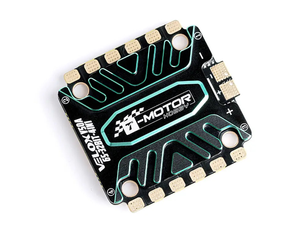 Võimekas T-Motor Velox V50A 4-in-1 32BIT ESC kiiruskontroller FPV Droonile