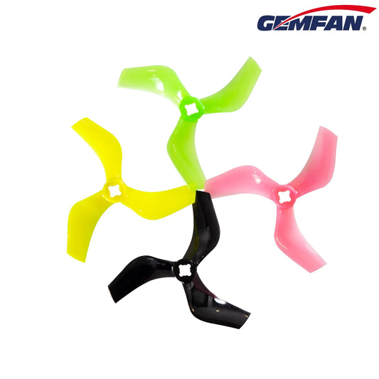 Propellers Gemfan Ducted D75-3 (3Inch) PC 1.5mm&M5 (Adapter) - Clear - (2CCW+2CW)