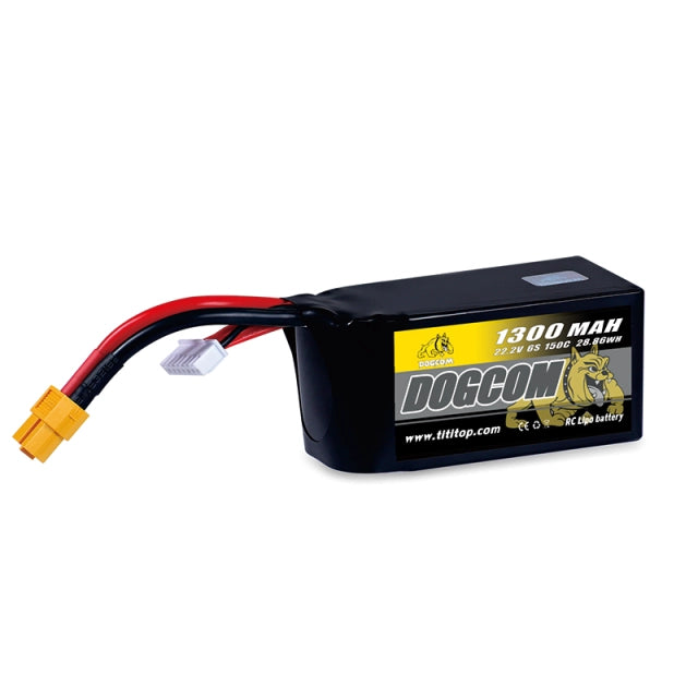 DOGCOM 1300mAh 150C 22.2V 6S
