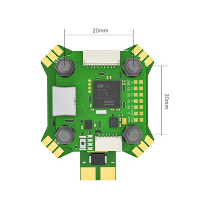 Stack iFlight BLITZ Mini F745 (E55 Mini 4-IN-1 ESC)