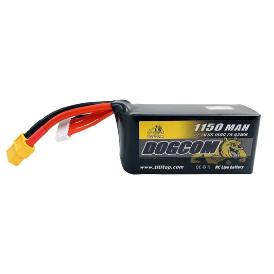 DOGCOM 1150mAh 150C 22.2V 6S