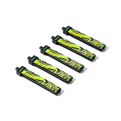BetaFPV LAVA II 1S 320mAh 95C LiHV Battery (5pcs)