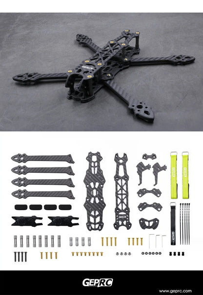 GEPRC Mark4 5-tolline FPV drooniraam freestyle lendudeks