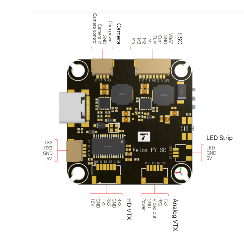 T-Motor Velox F7 SE FC